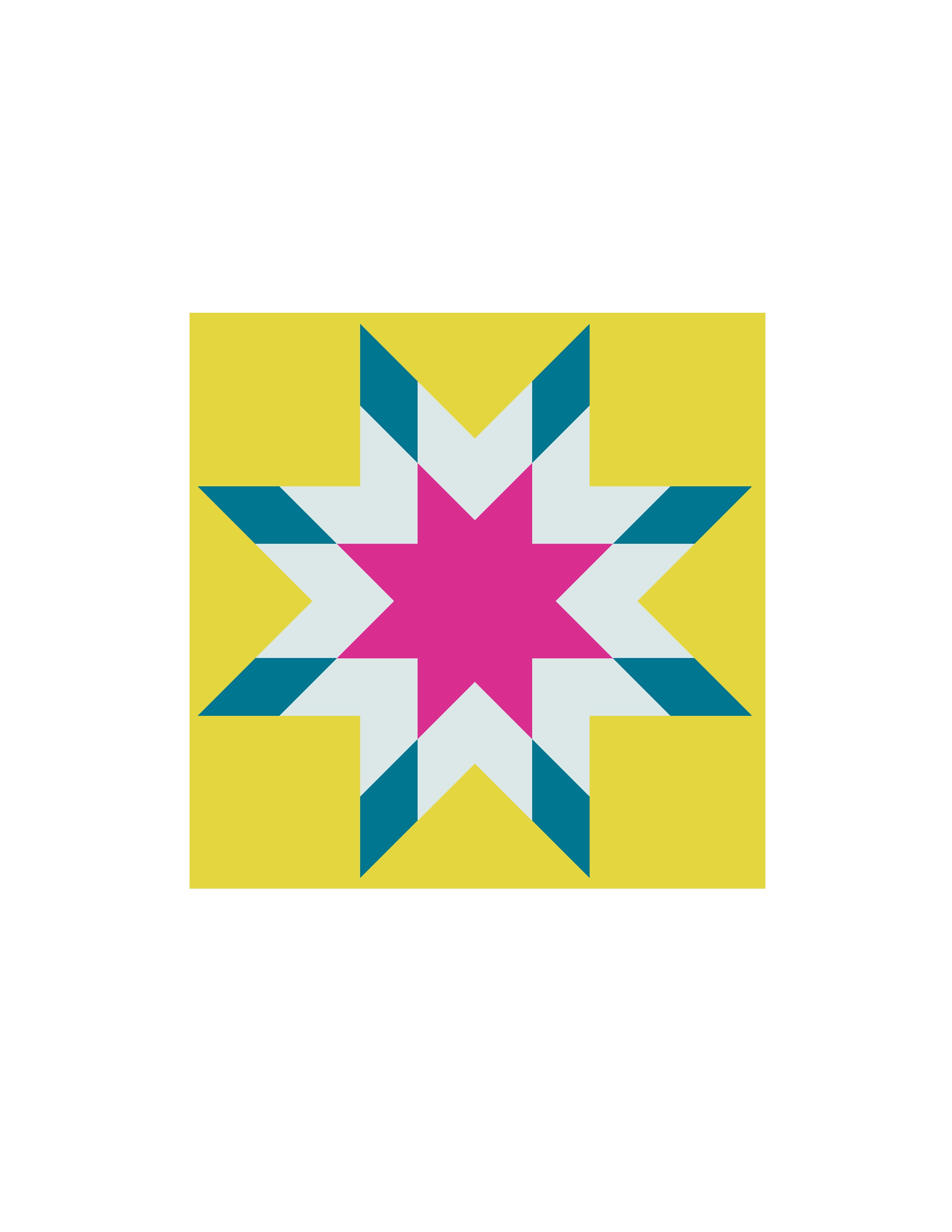 Radiant Lone Star Quilt