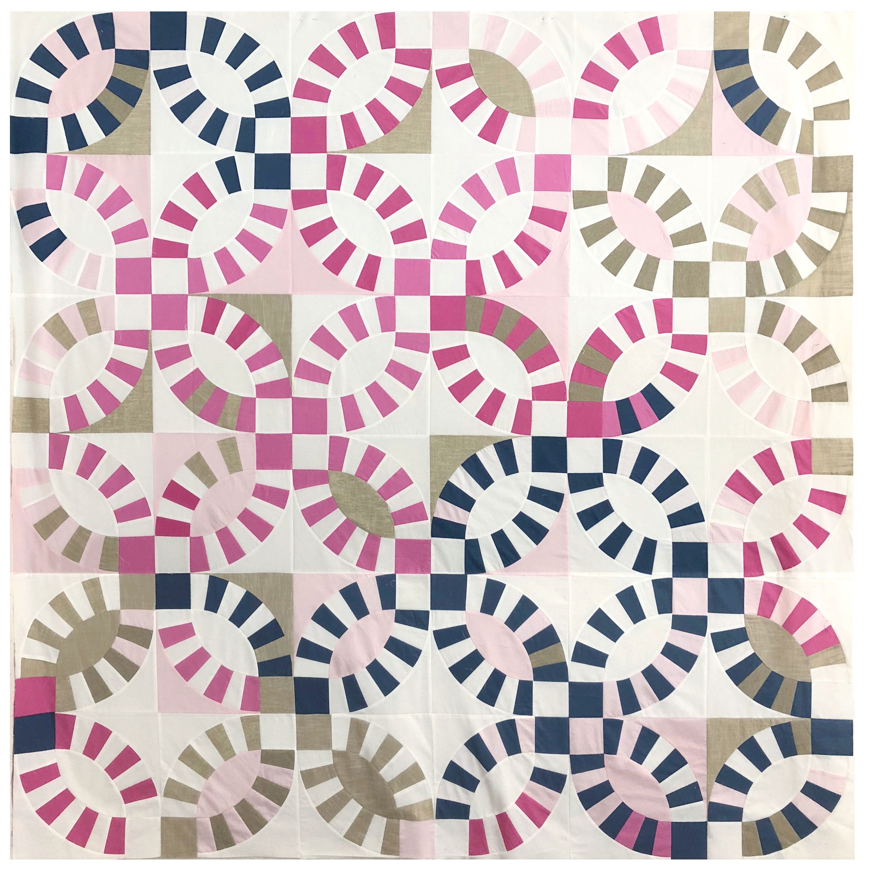 Double Wedding Ring Quilt