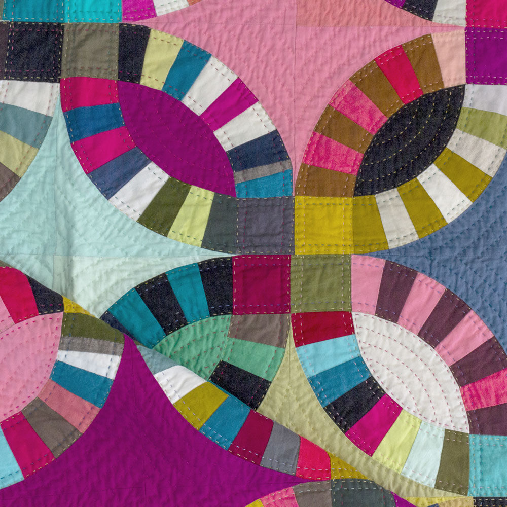 Double Wedding Ring Quilt