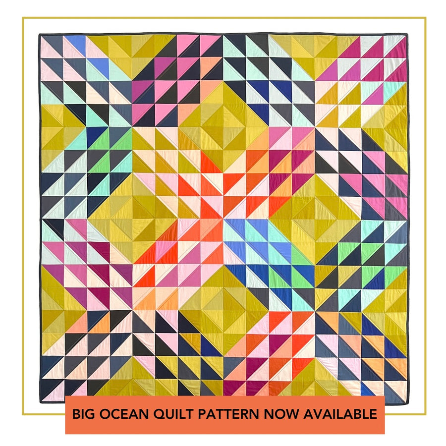 Big Ocean Quilt Pattern – Tara Faughnan