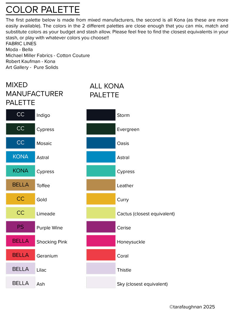 BSC Fabric Bundle: Month 1