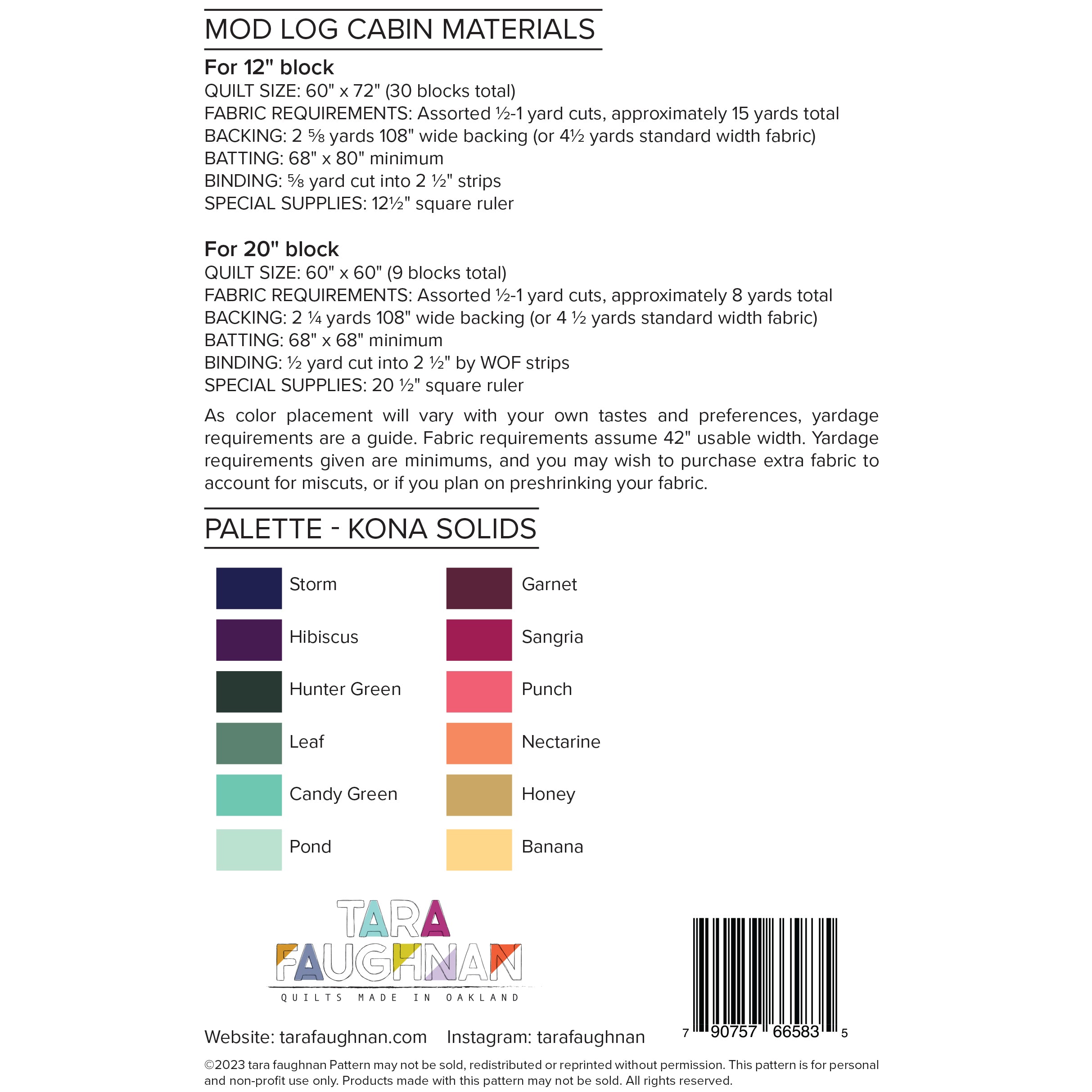 Wholesale - Mod Log Cabin Quilt