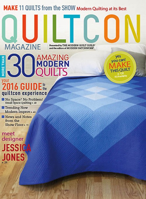 Cover of Quiltcon Magazine
