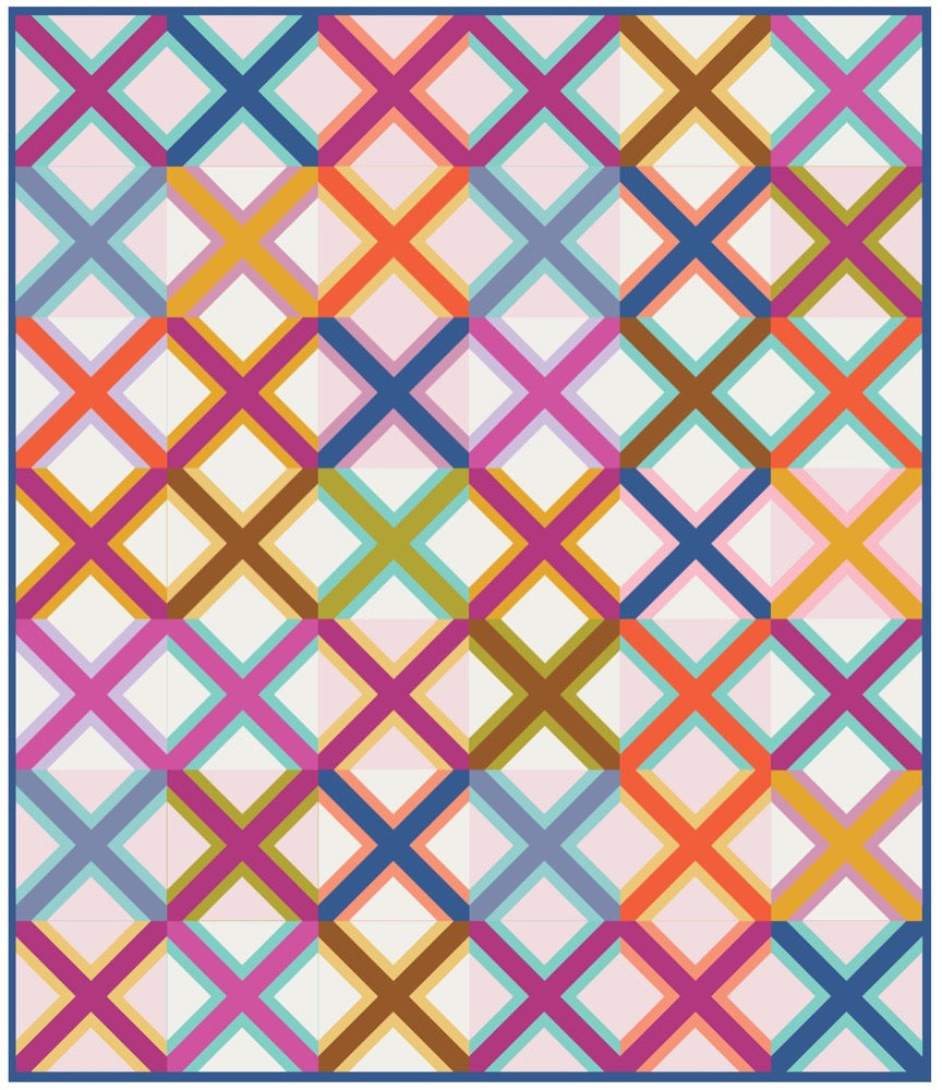 Color Cross Quilt
