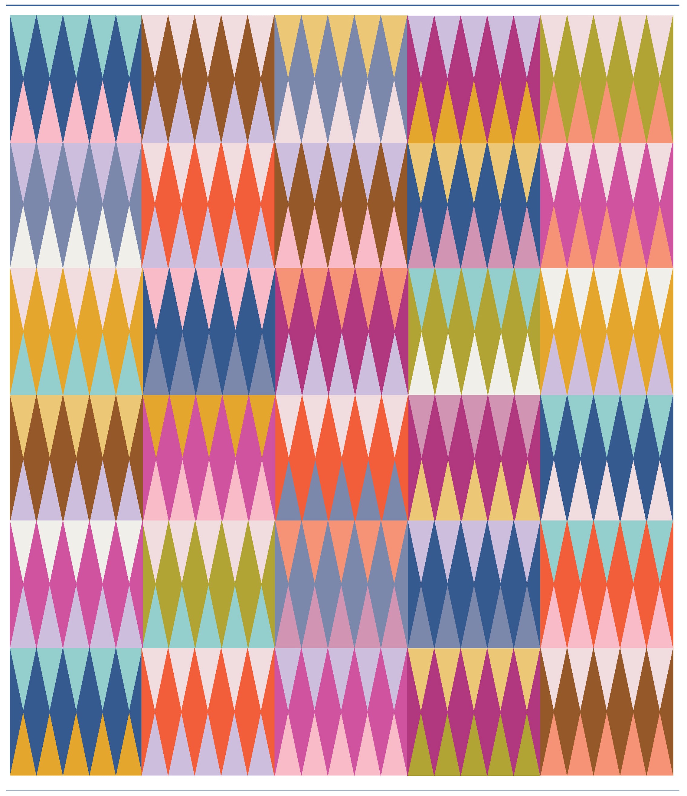 Three Pointed Patterns Names On Point Quilt Pattern – Tara Faughnan